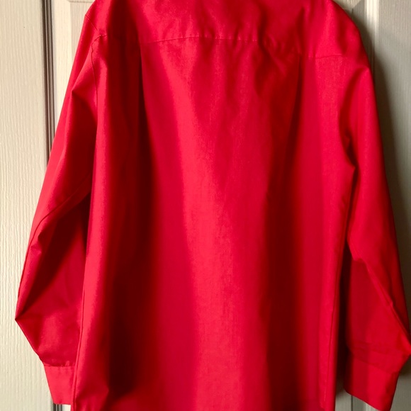 Foxcroft Red Wrinkle-Free Shirt - Picture 5 of 8